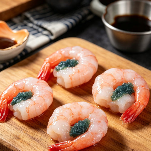 Arctic Sweet Shrimp With Roe