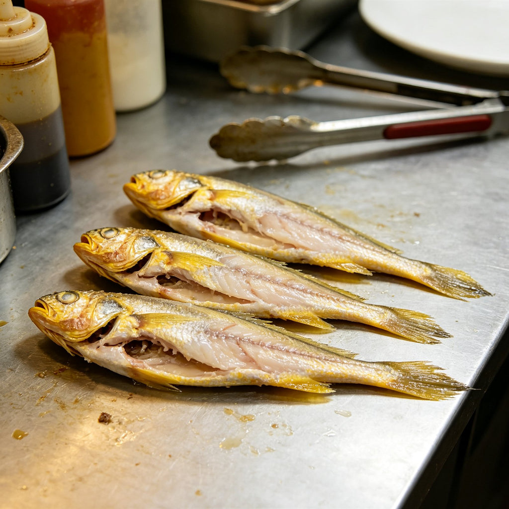Golden Whole Yellow Croaker Fish