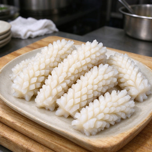 Premium Cross Scored Squid Pieces