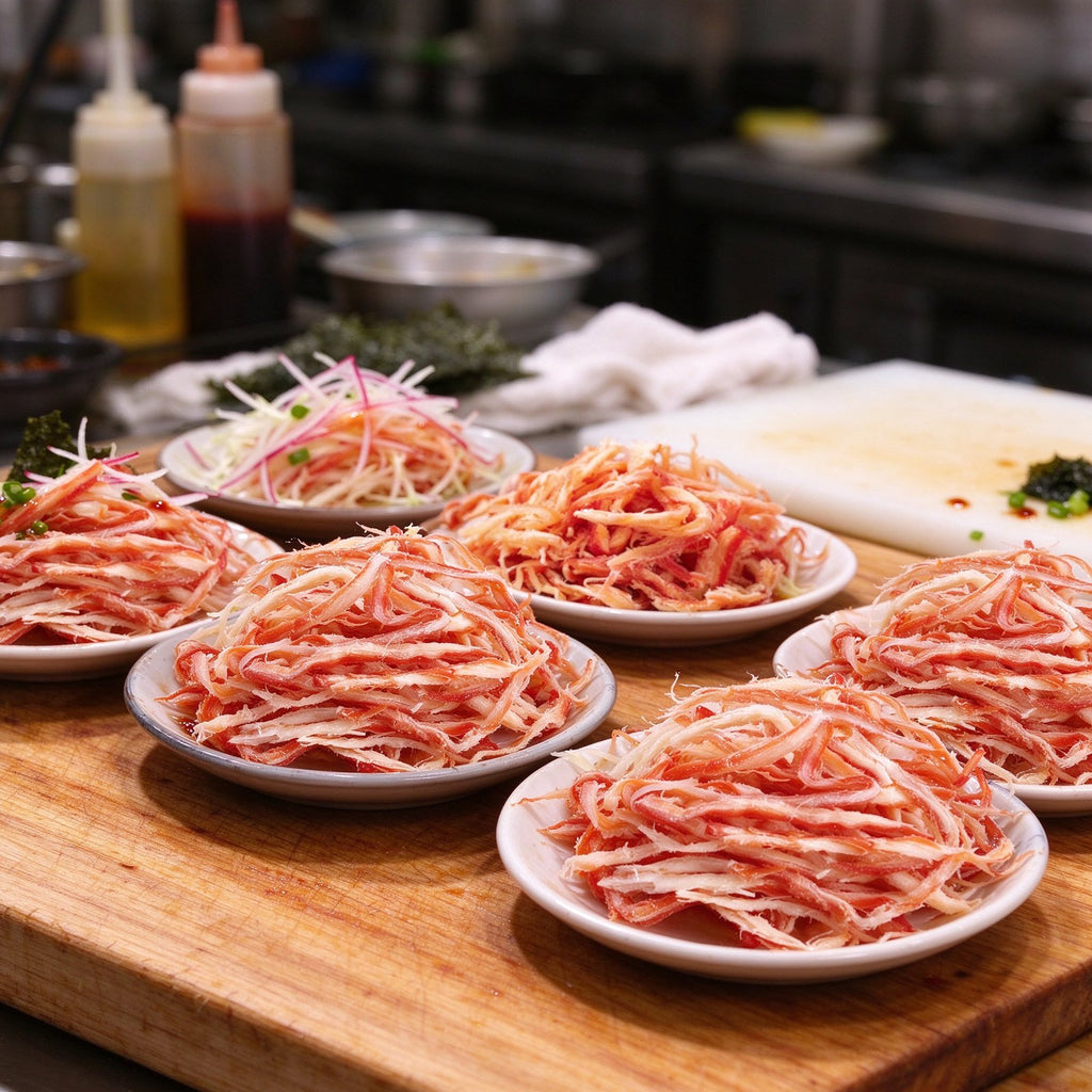 Premium Shredded Crab Meat Strands
